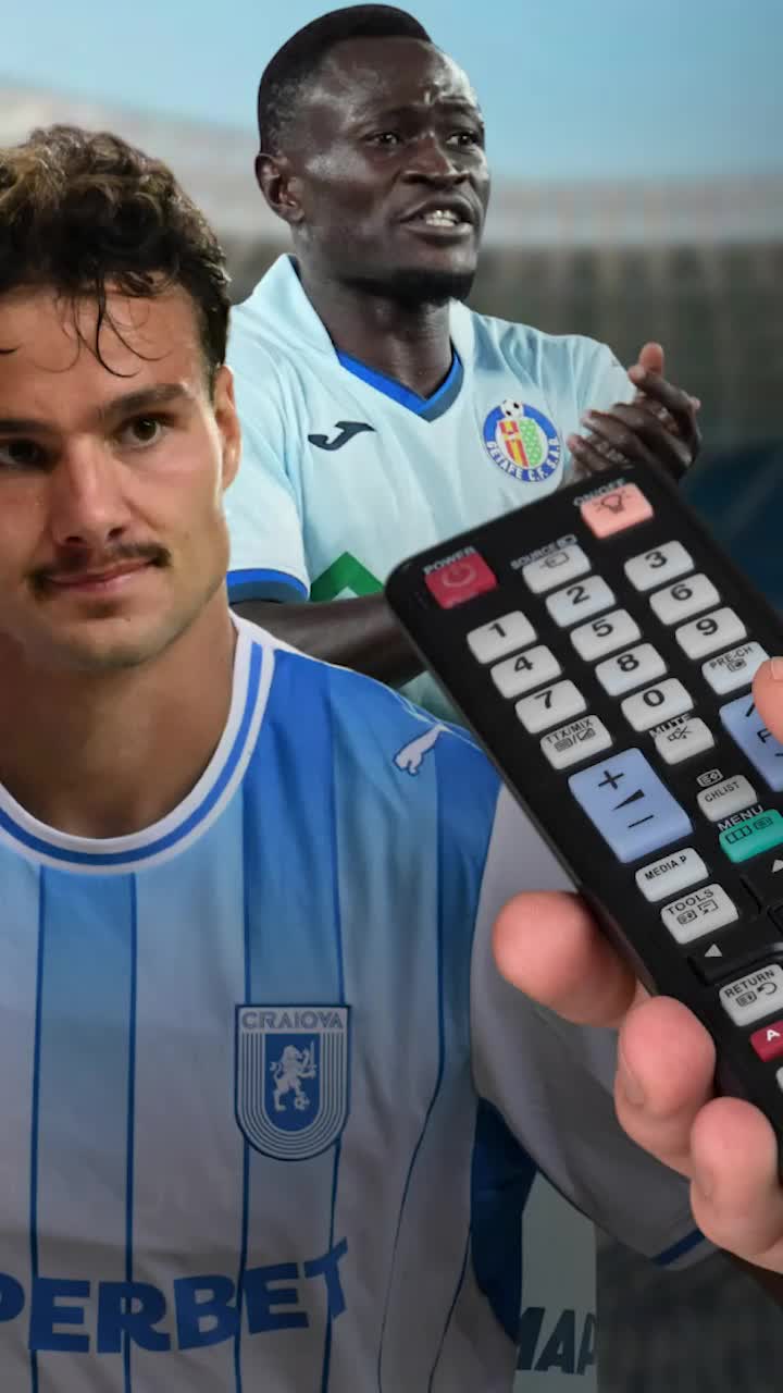 Cine transmite Craiova - Getafe    Unde se vede la TV  meciul de debut al campioanei României în Conference League