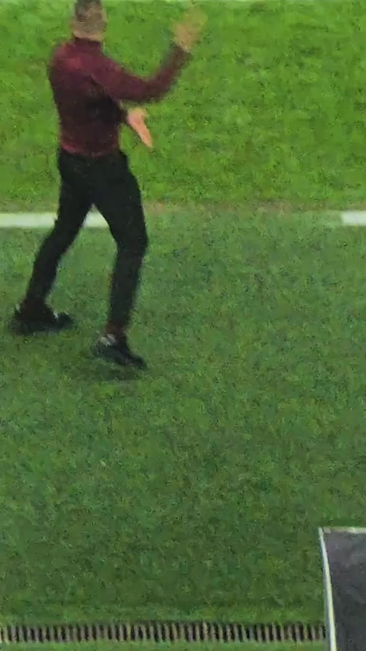 Show-ul antrenorilor reactivi   FOTO+VIDEO.  Ce nu s-a văzut la TV la FCSB - Rapid:  Pancu  se trage de bluză,  Reghecampf  aproape intră pe teren