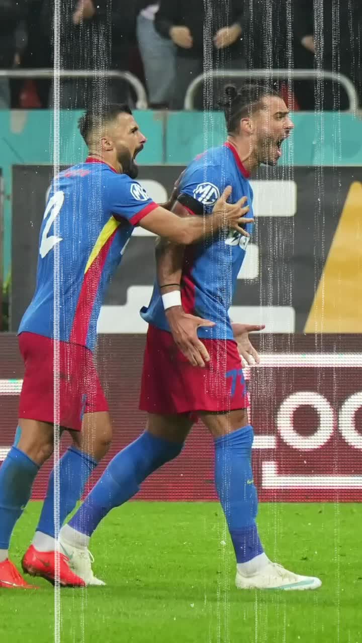 Căpitanul renașterii   FOTO.   Karlo Muhar,  primul gol la FCSB! De la el s-a aprins echipa