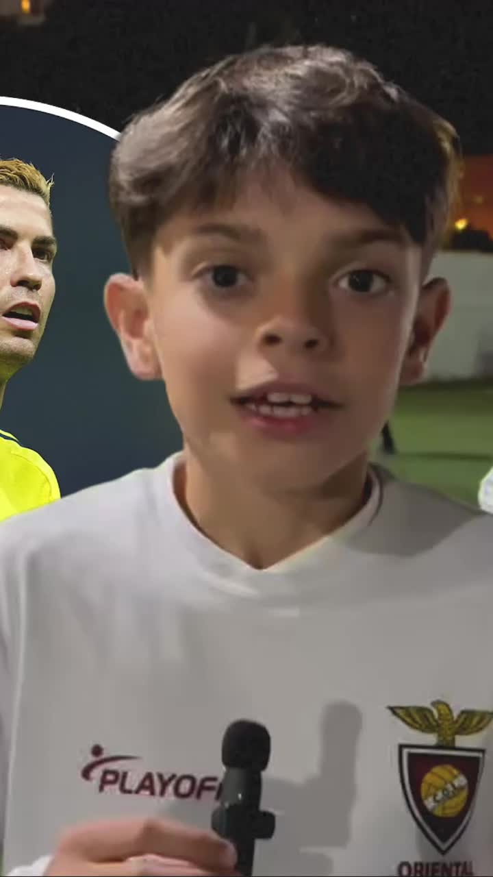 Ronaldo i-a ajutat să câștige pariul   VIDEO.  Portughezul a răspuns provocării unor copii și le-a  îndeplinit dorința