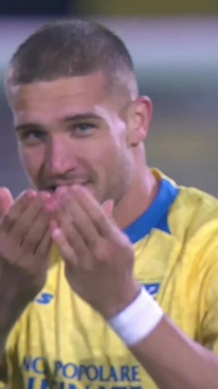Bîrligea, „dublă” în Serie A   FOTO.  Atacantul naționalei profită de șansă!  Dezlănțuit pe final de meci la Frosinone!